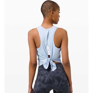 Lululemon all tied up tank top purple size 6